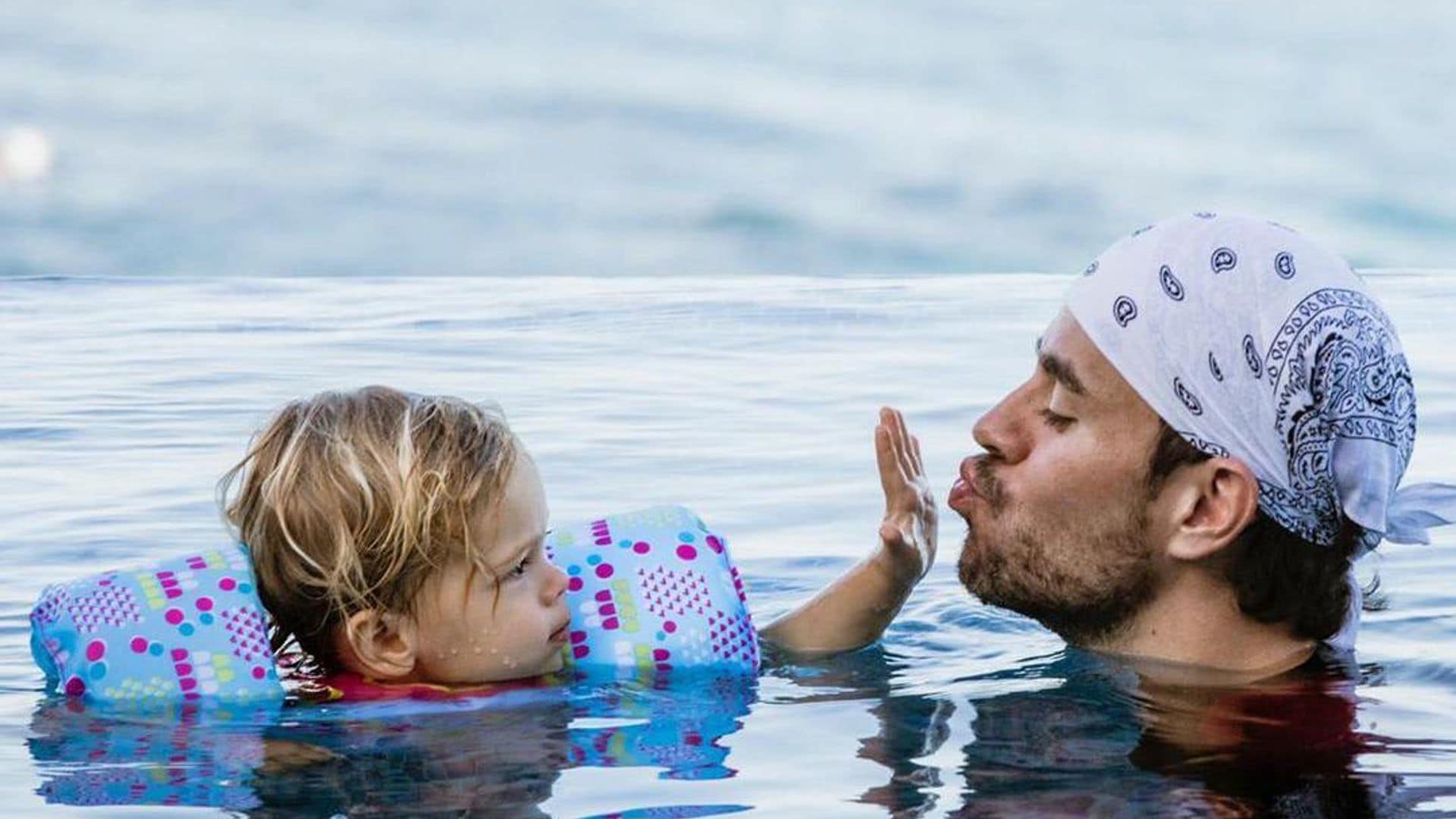Enrique Iglesias posts gorgeous new photos with his toddler twins