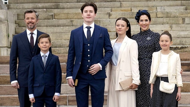 Danish royals introduce newest members of family