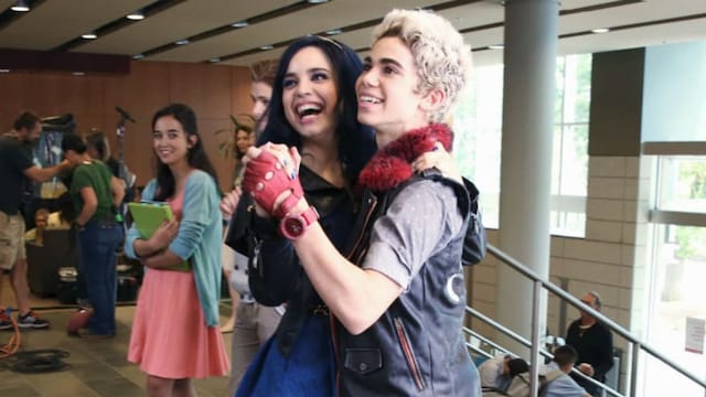 Sofia Carson and Cameron Boyce