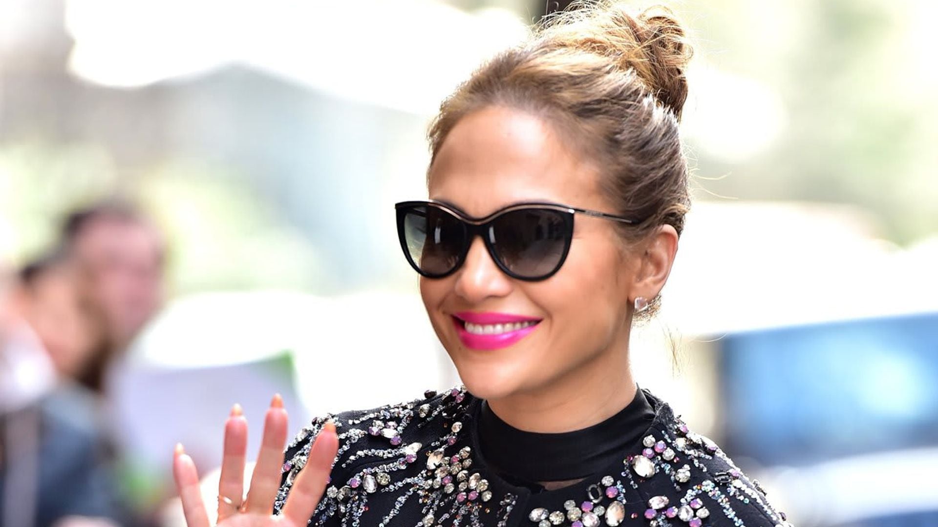 Jennifer Lopez wore two all-black outfits that made fans do a double-take