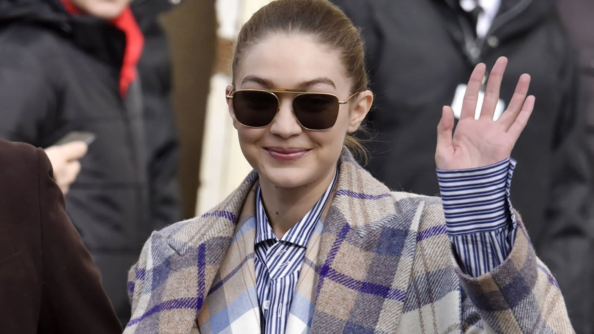 Gigi Hadid shows off her Christmas presents from Vanessa Bryant and Cardi B