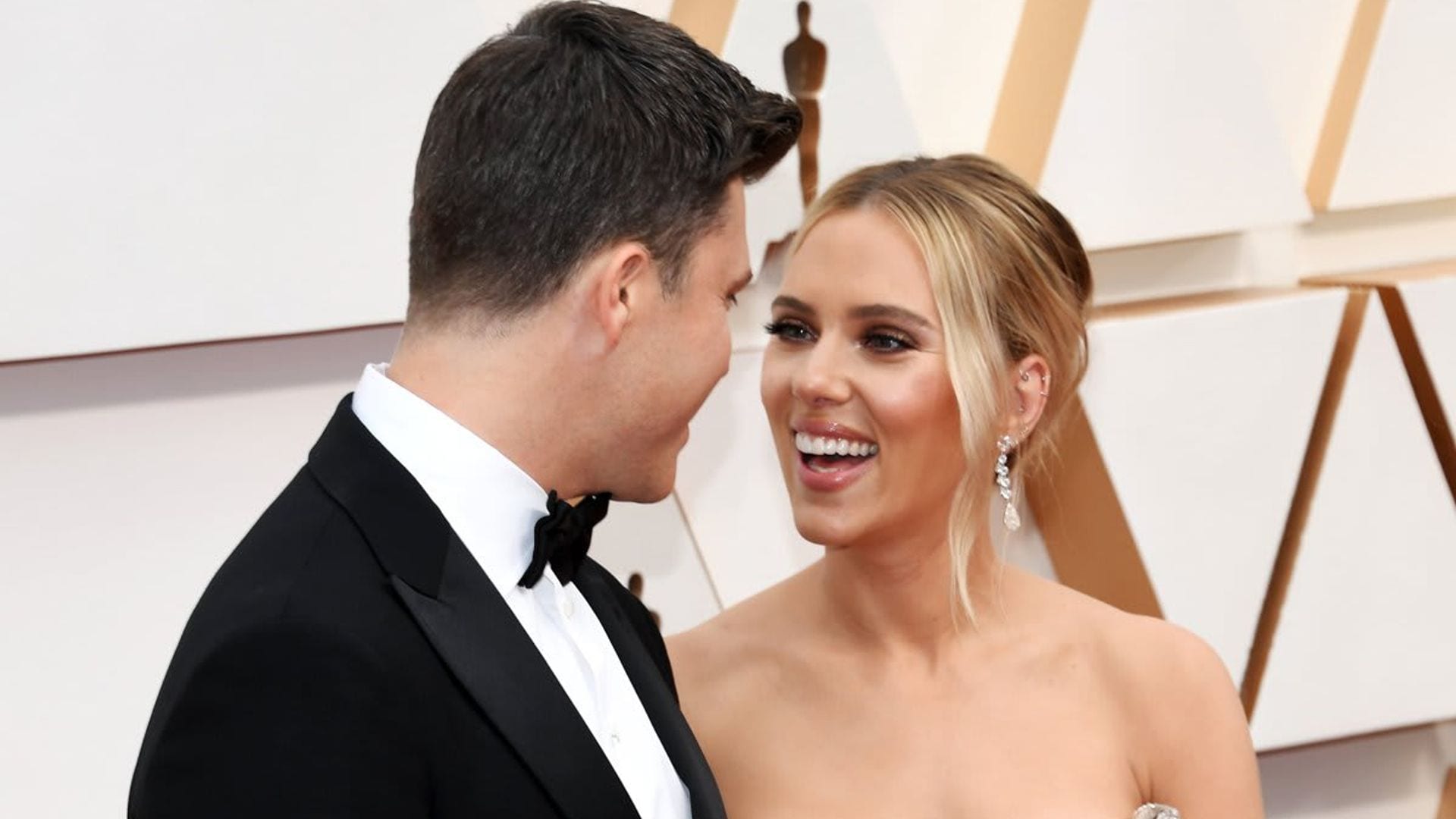 Scarlett Johansson describes her pandemic wedding with Colin Jost as ‘weird’