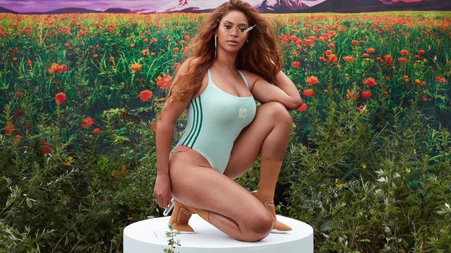 Beyonce wearing Adidas x Ivy Park.