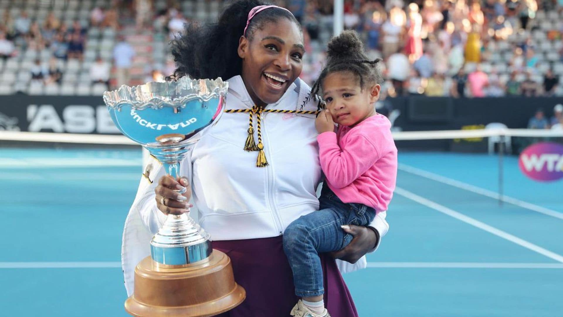 Serena Williams reveals daughter Olympia ‘dresses’ her and dad Alexis Ohanian