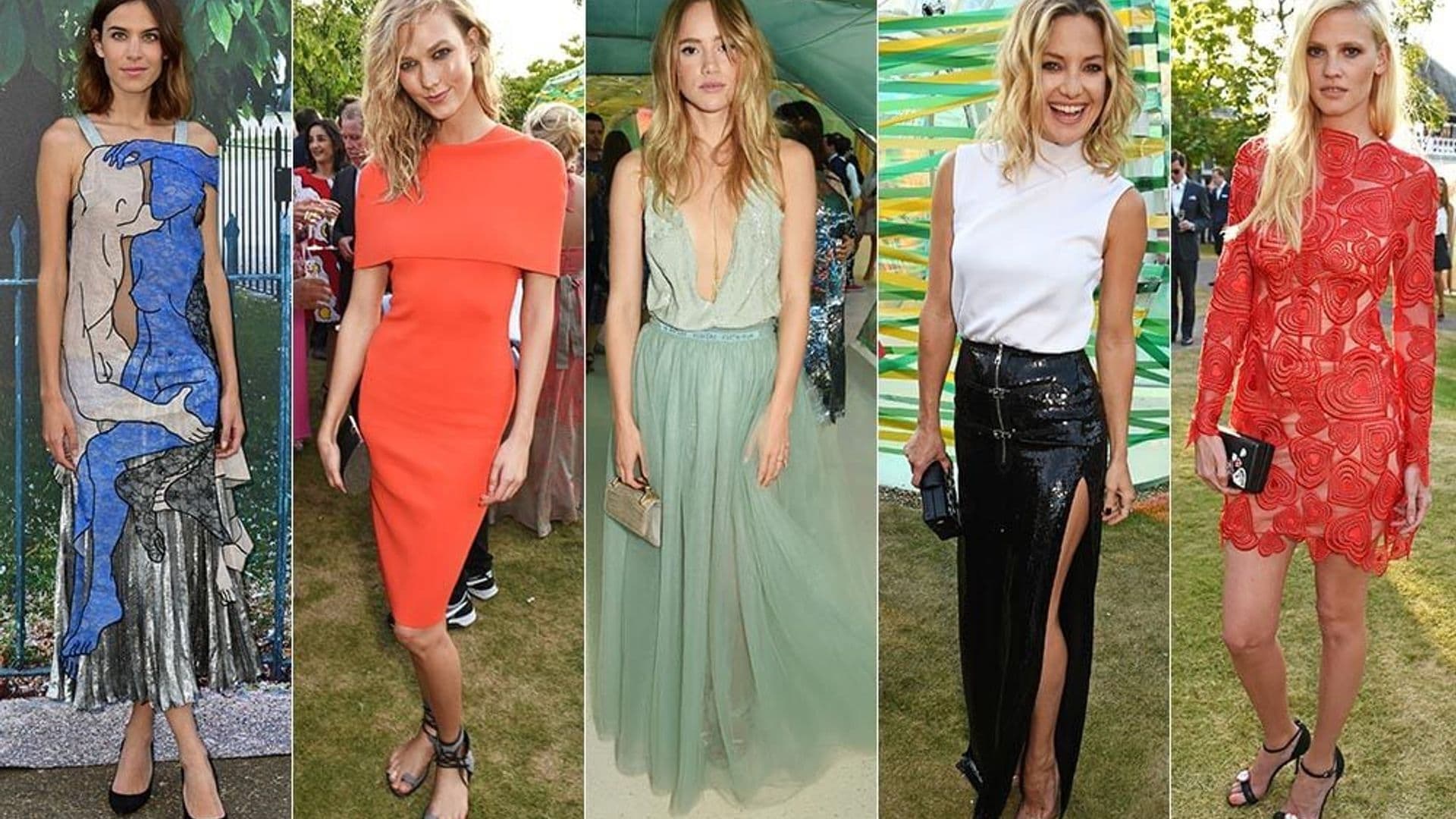 Kate Hudson and Karlie Kloss lead stars at Serpentine Gallery summer party