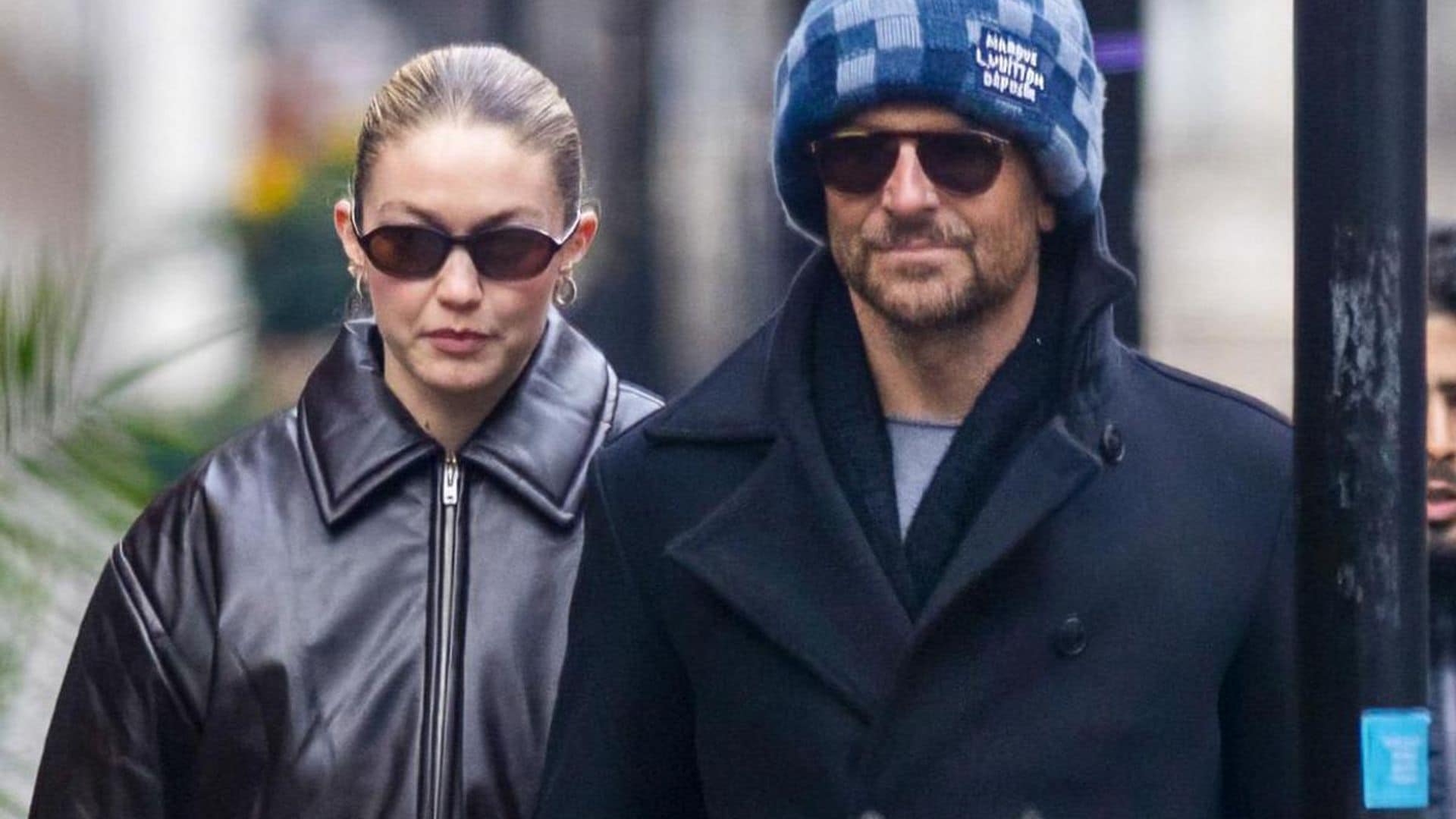 Bradley Cooper and Gigi Hadid seemingly confirm their relationship with PDA in London