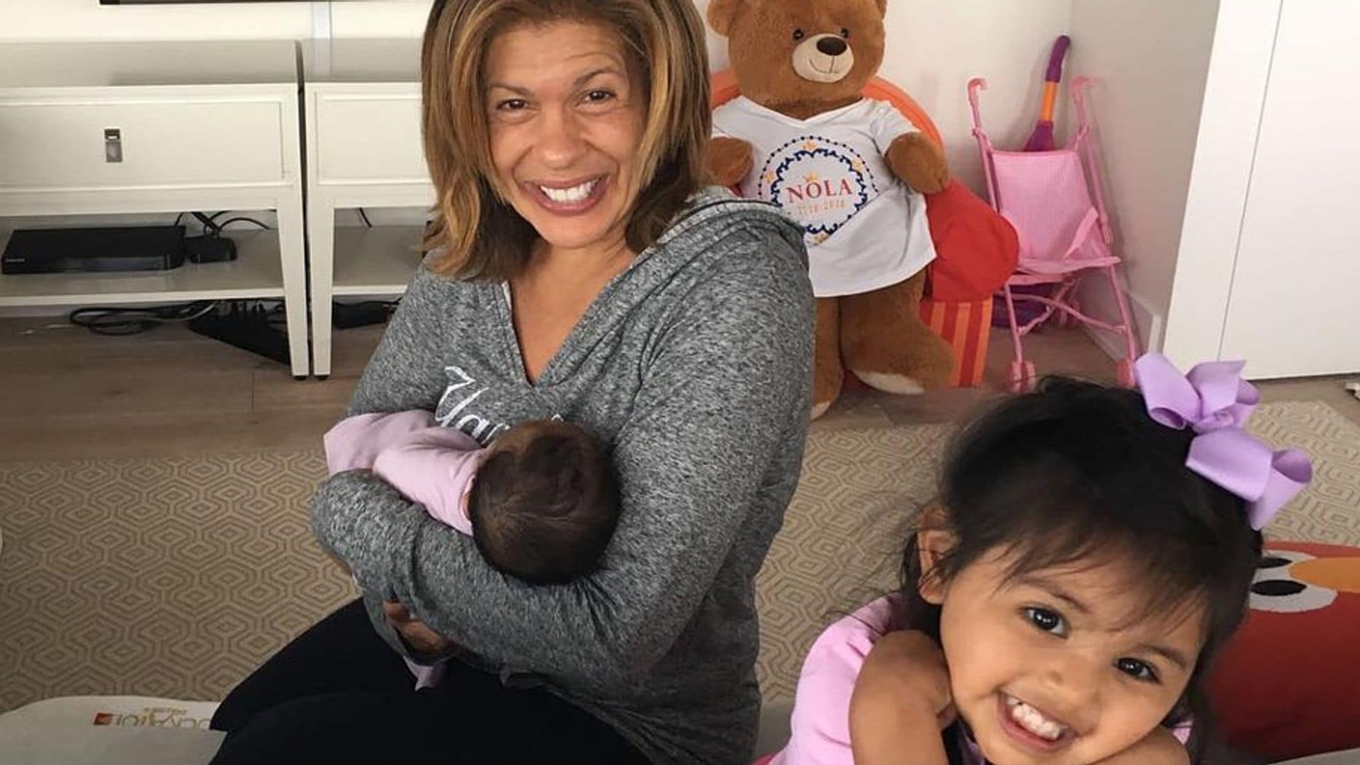 Hoda Kotb and daughters