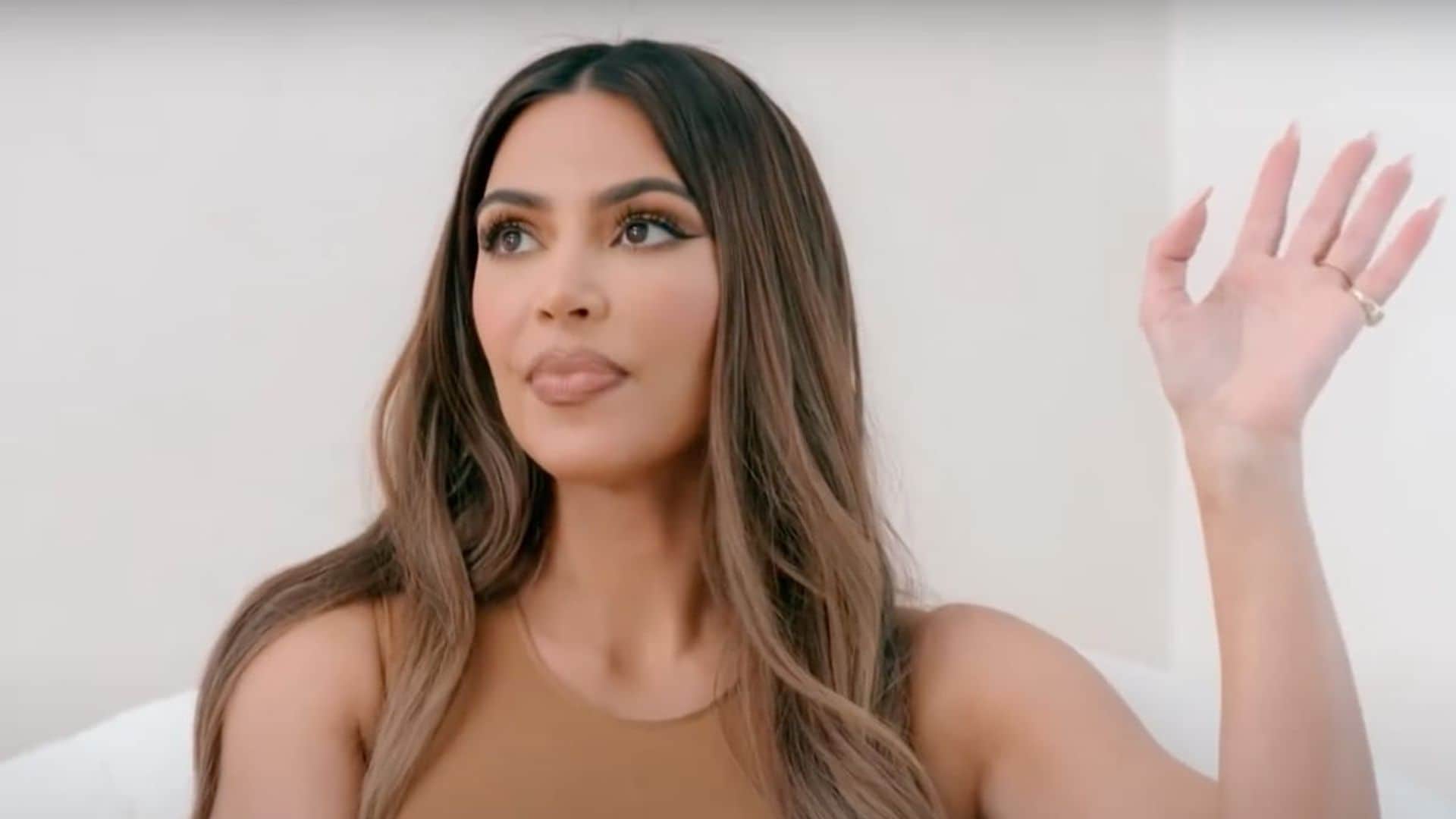 Kim Kardashian gave Morticia Addams vibes in a one-shoulder sexy black dress