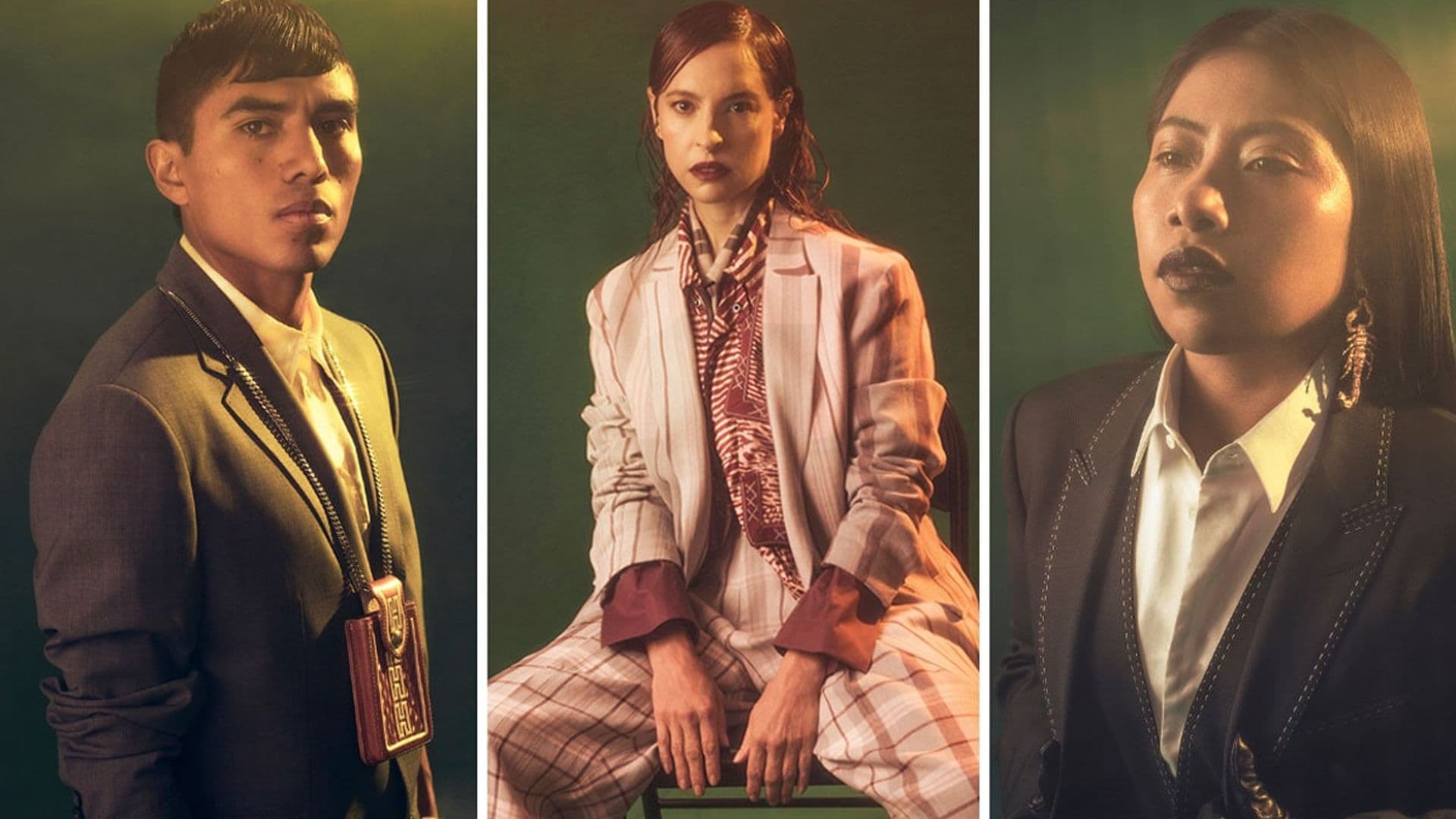 What???!!! 'Roma' stars rock menswear-inspired looks in edgy magazine shoot