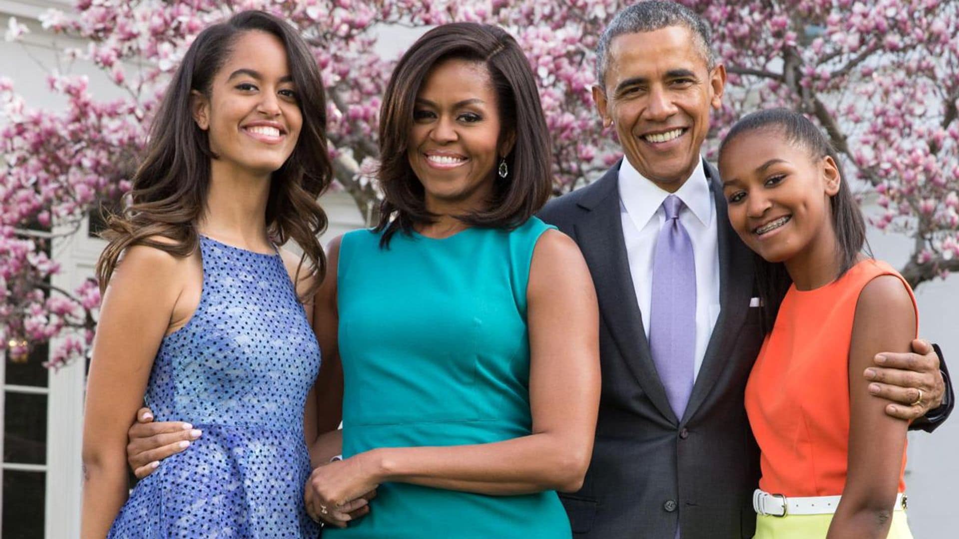 To Malia and Sasha Obama: “being your dad will always be the greatest gift of my life.”