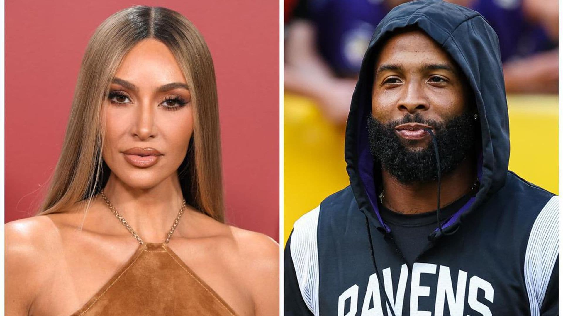 Kim Kardashian and Odell Beckham Jr. were spotted together in Las Vegas hours before the 2024 Super Bowl