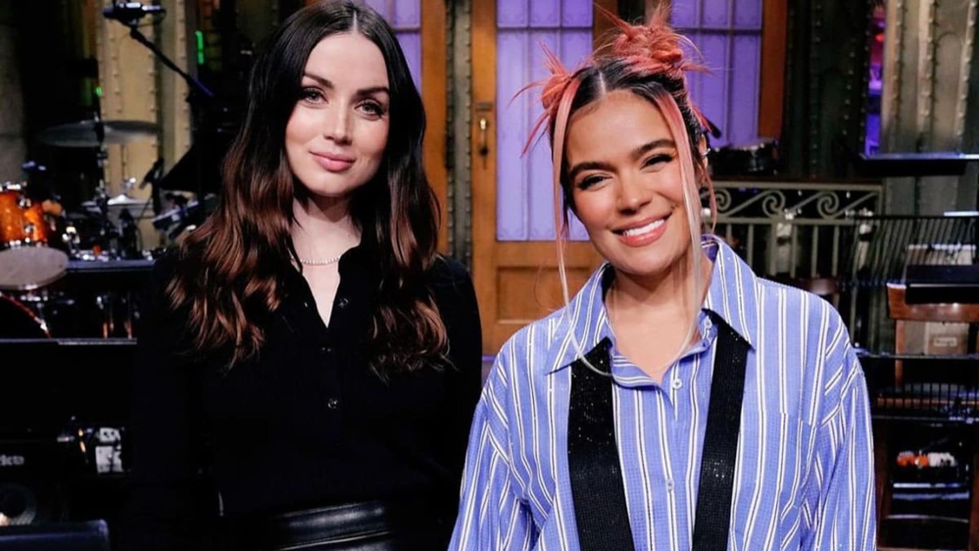 Karol G and Ana de Armas appear in first all-Spanish ‘Saturday Night Live’ promo