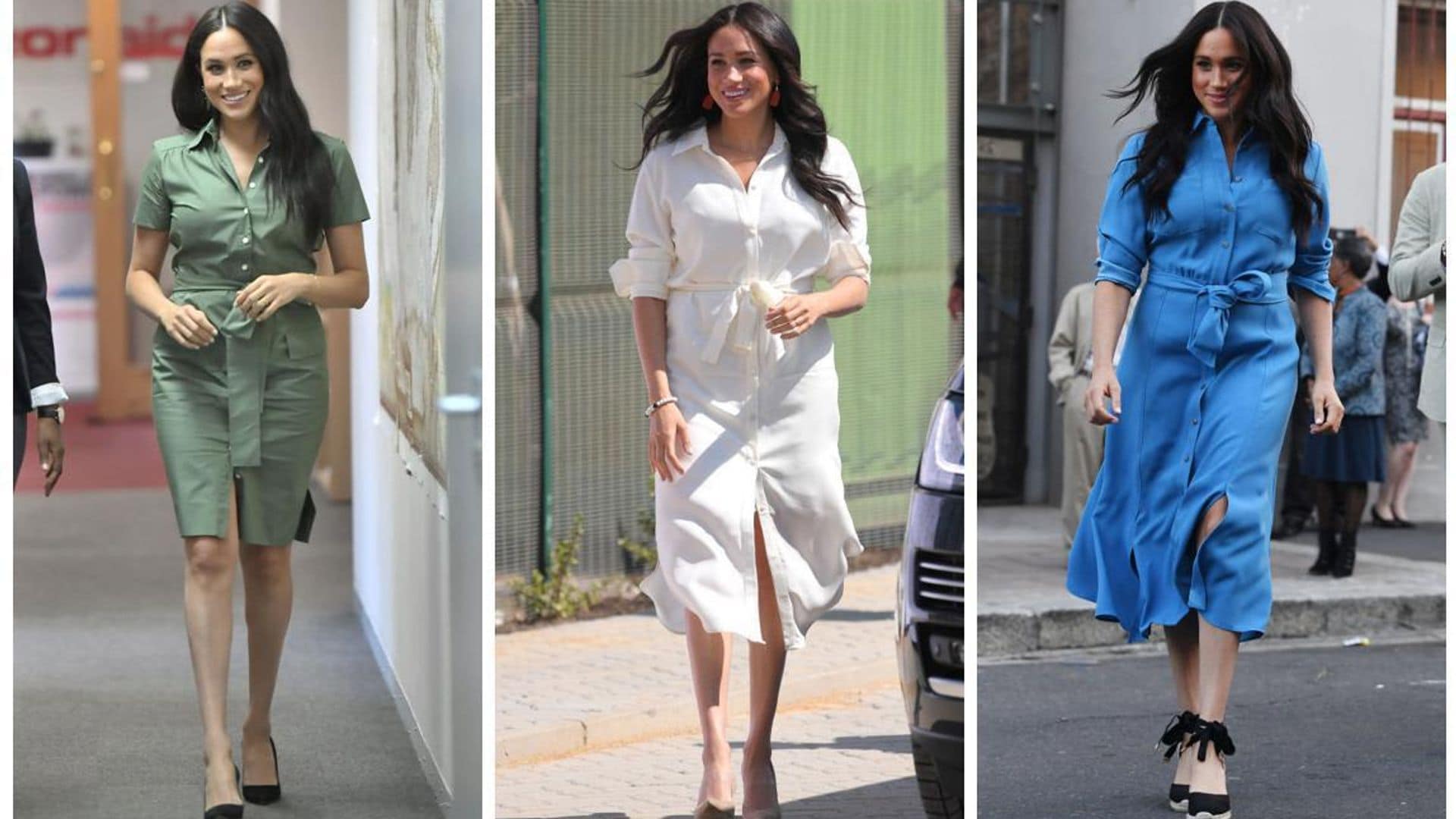 Meghan Markle’s love for the adaptable shirt dress