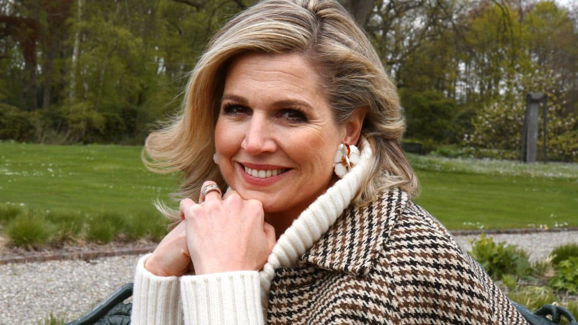 Queen Maxima's husband steps behind camera for her 50th birthday portraits