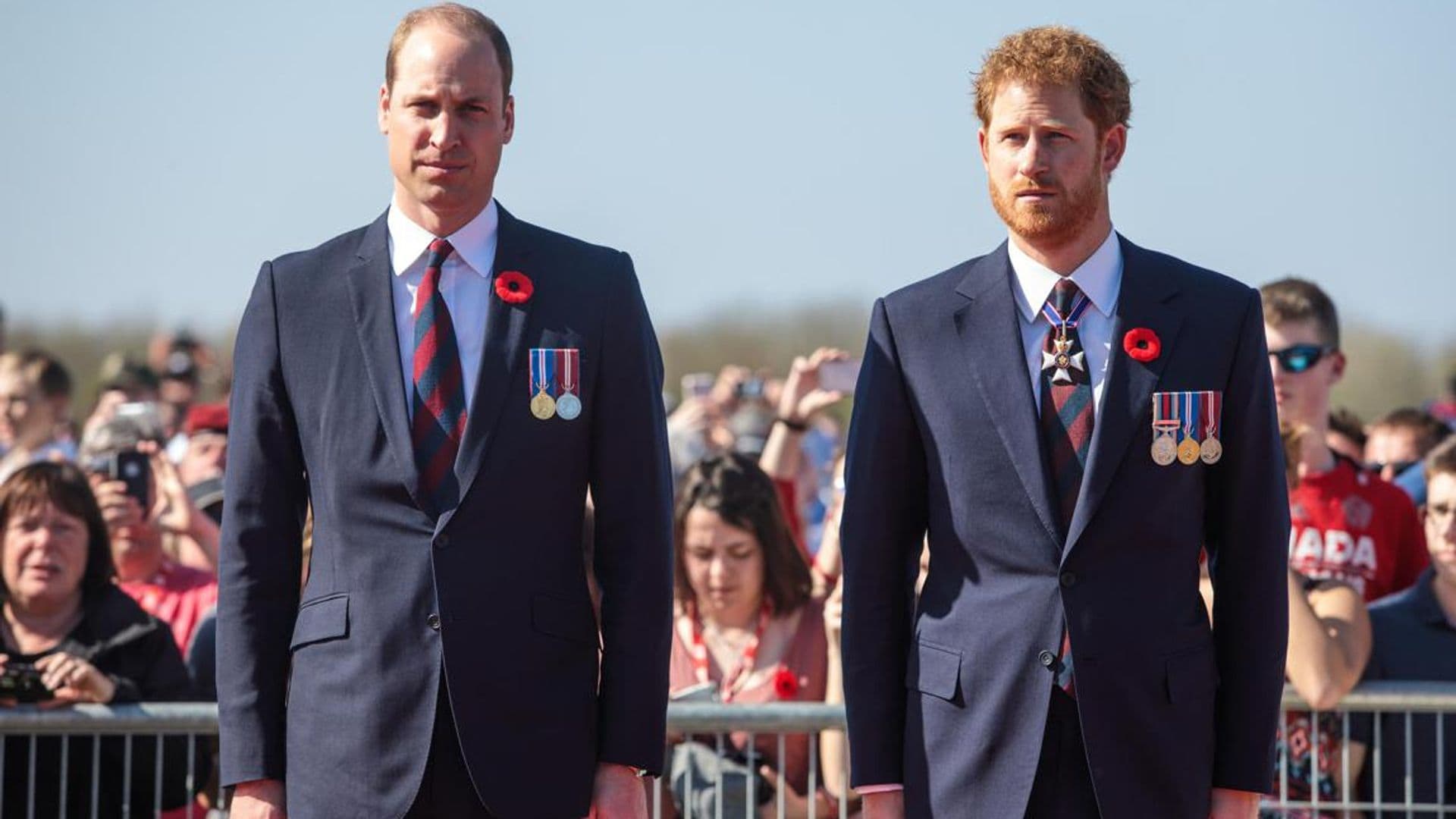 Princes Harry and William are mourning a death in their family