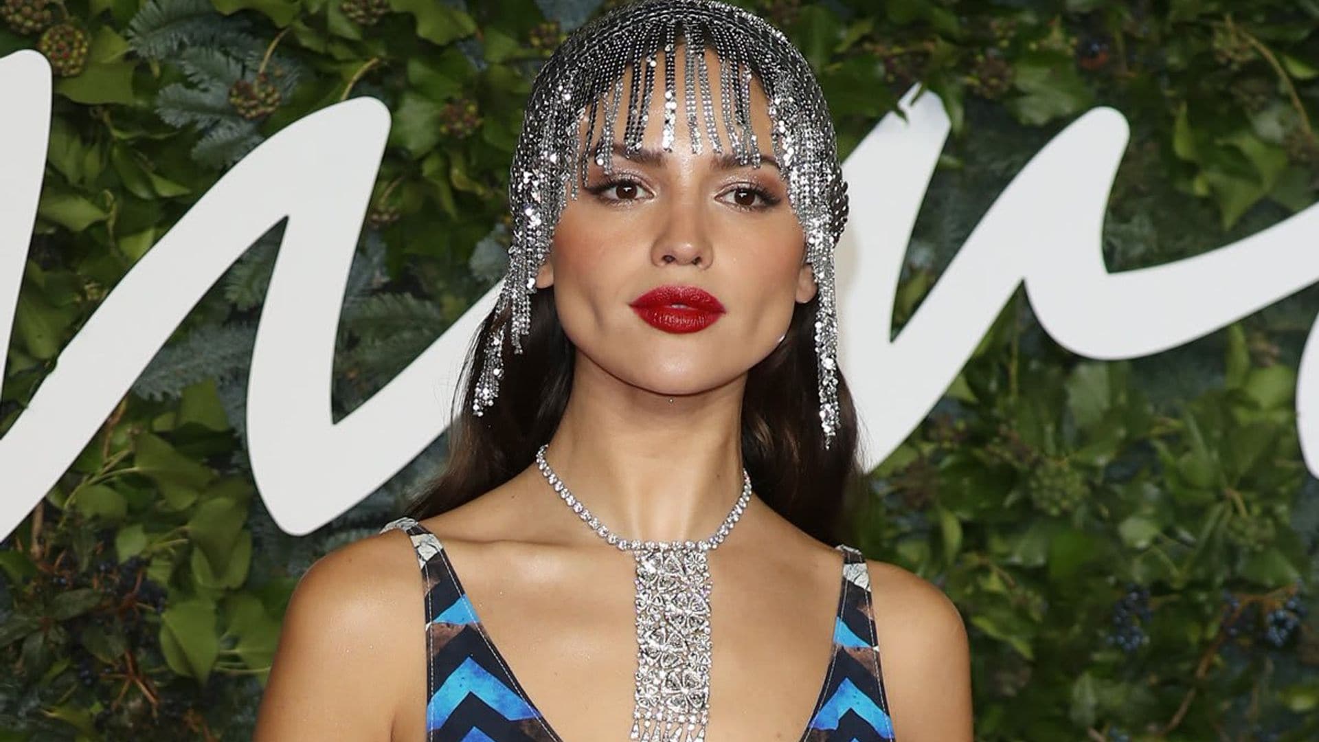 See Eiza González dazzle like Cleopatra at The Fashion Awards 2021