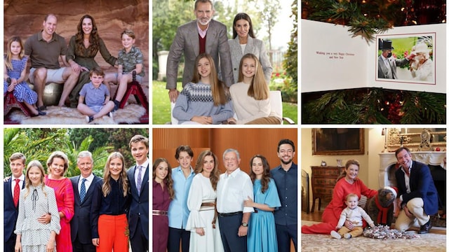 Season's greetings from the royals! See this year's royal holiday family photos