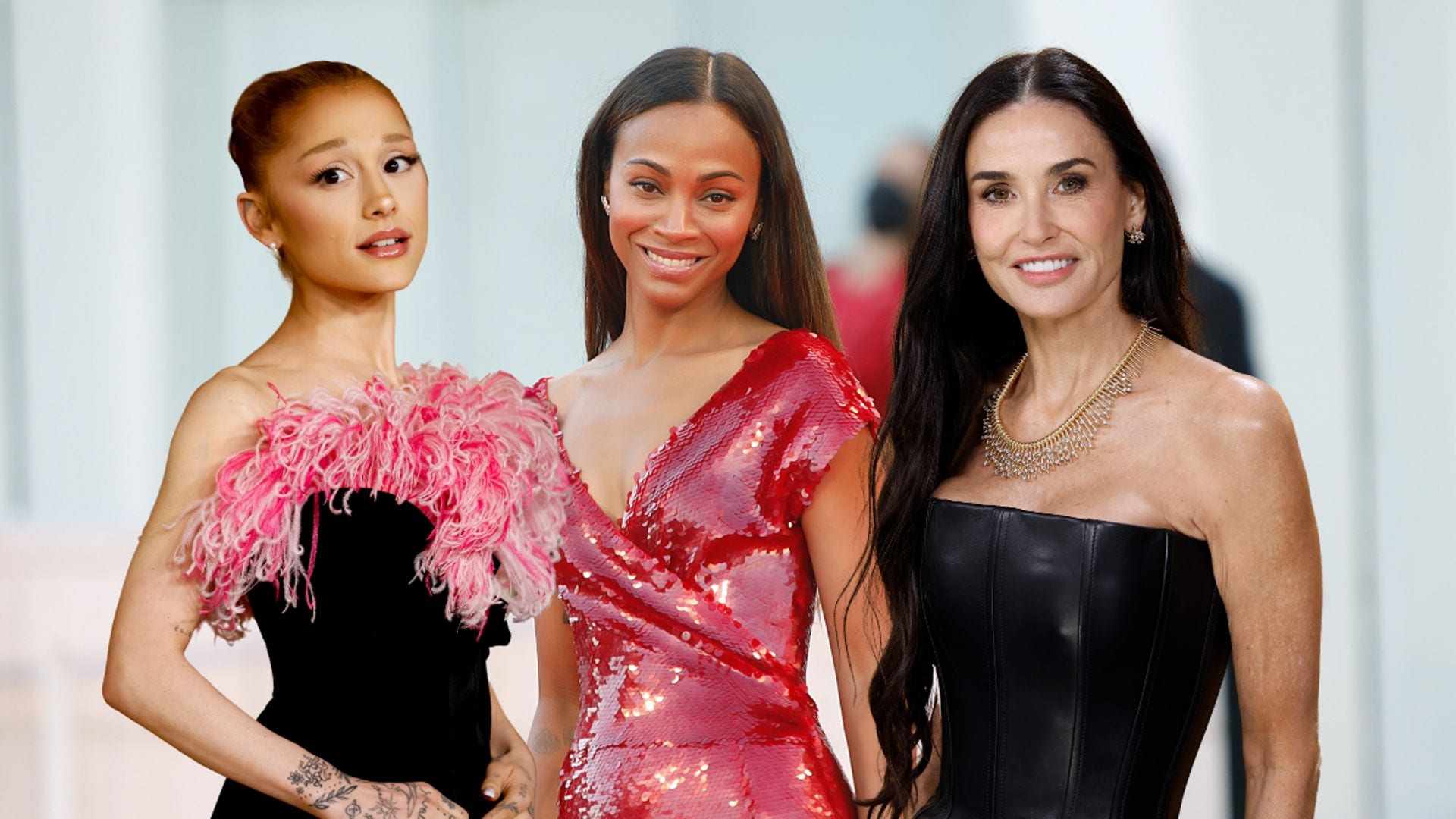 How Zoe Saldaña, Ariana Grande, Demi Moore, and Monica Barbaro are preparing for the 2025 Oscars