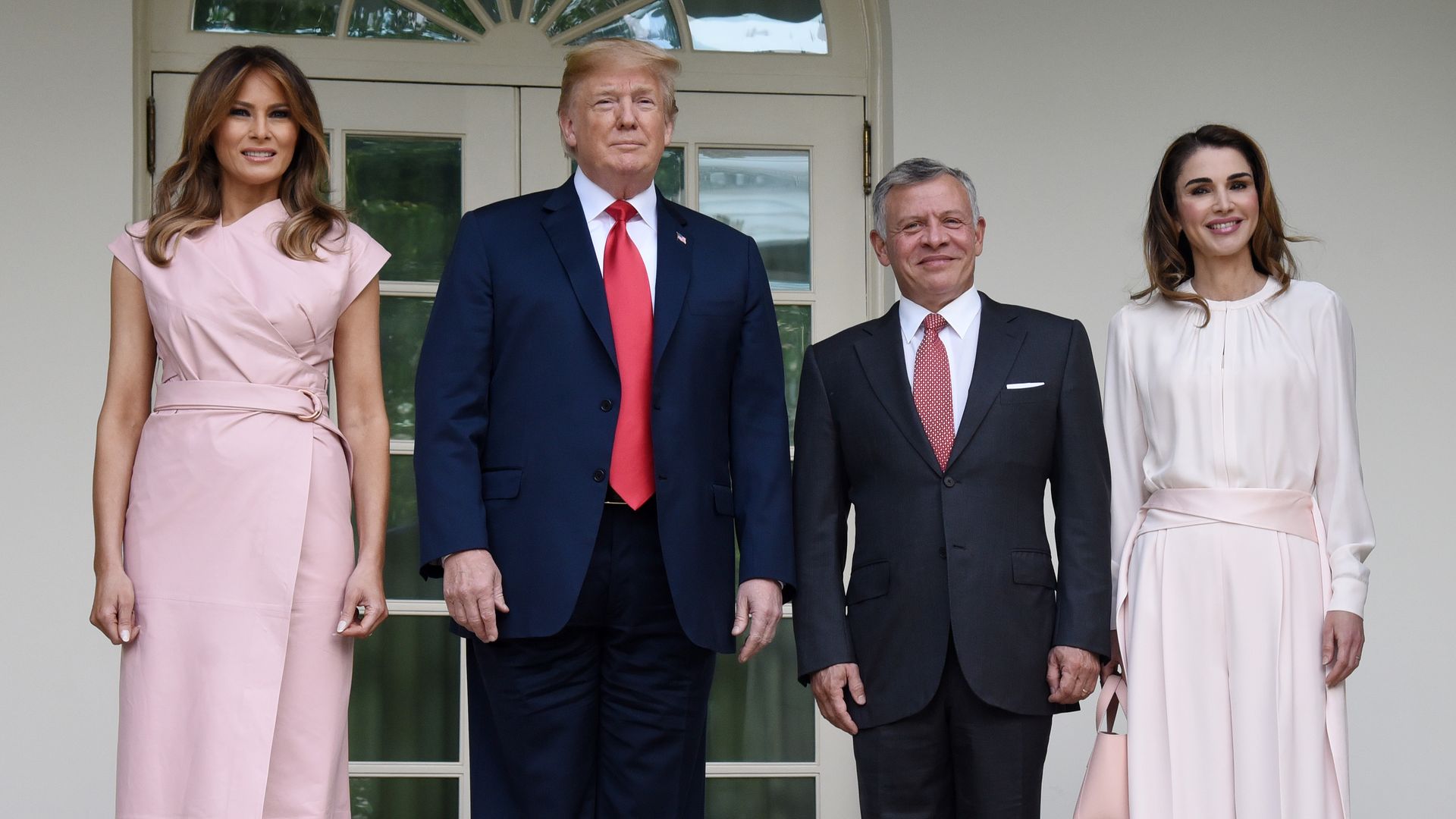 The royal couple visited the White House in June 2018 