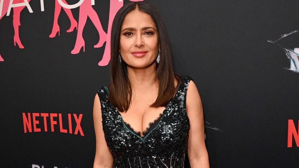 Salma Hayek shares photo of her favorite hobby: scuba diving