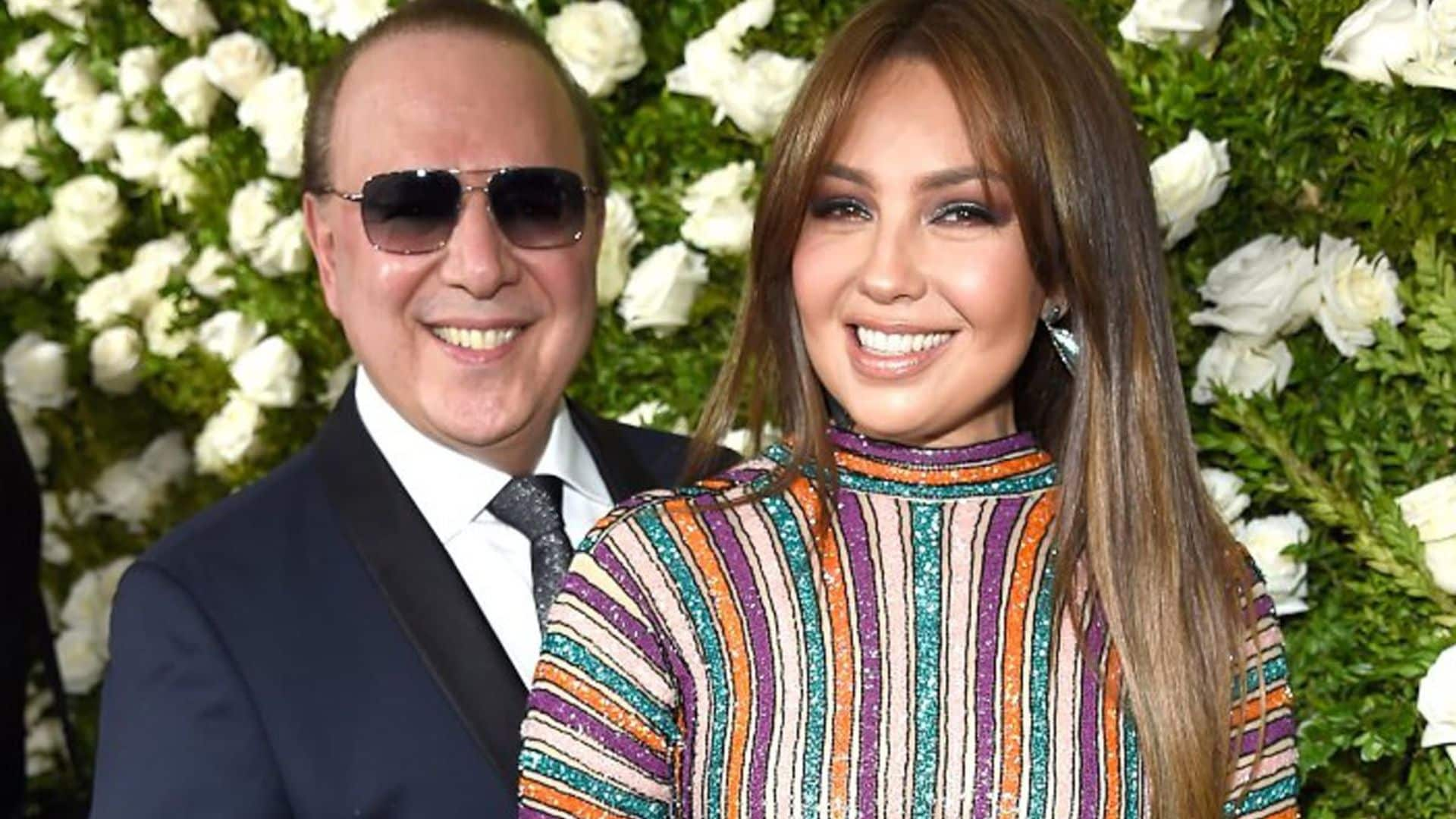 Thalia and Tommy Mottola welcome adorable new addition to their family