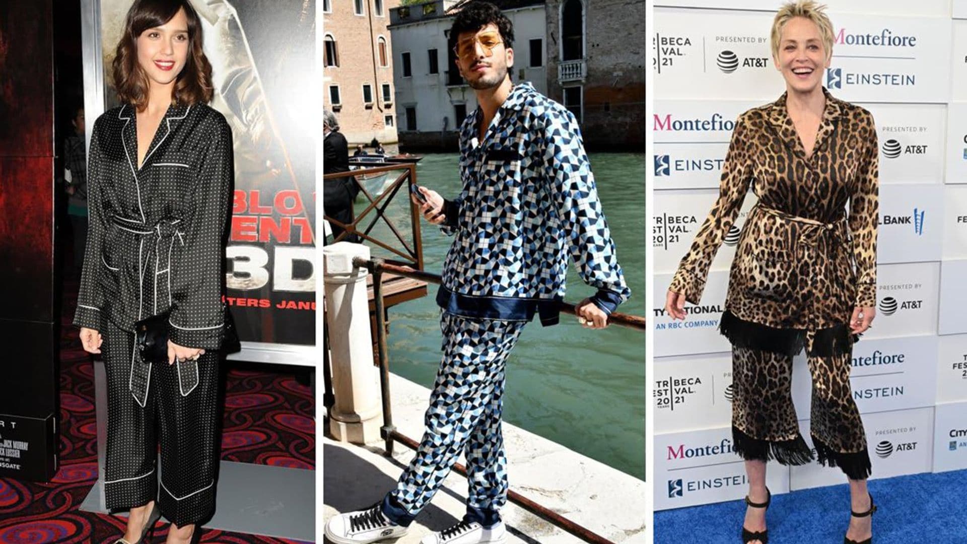 10 celebrities who wore pajamas in public with pride