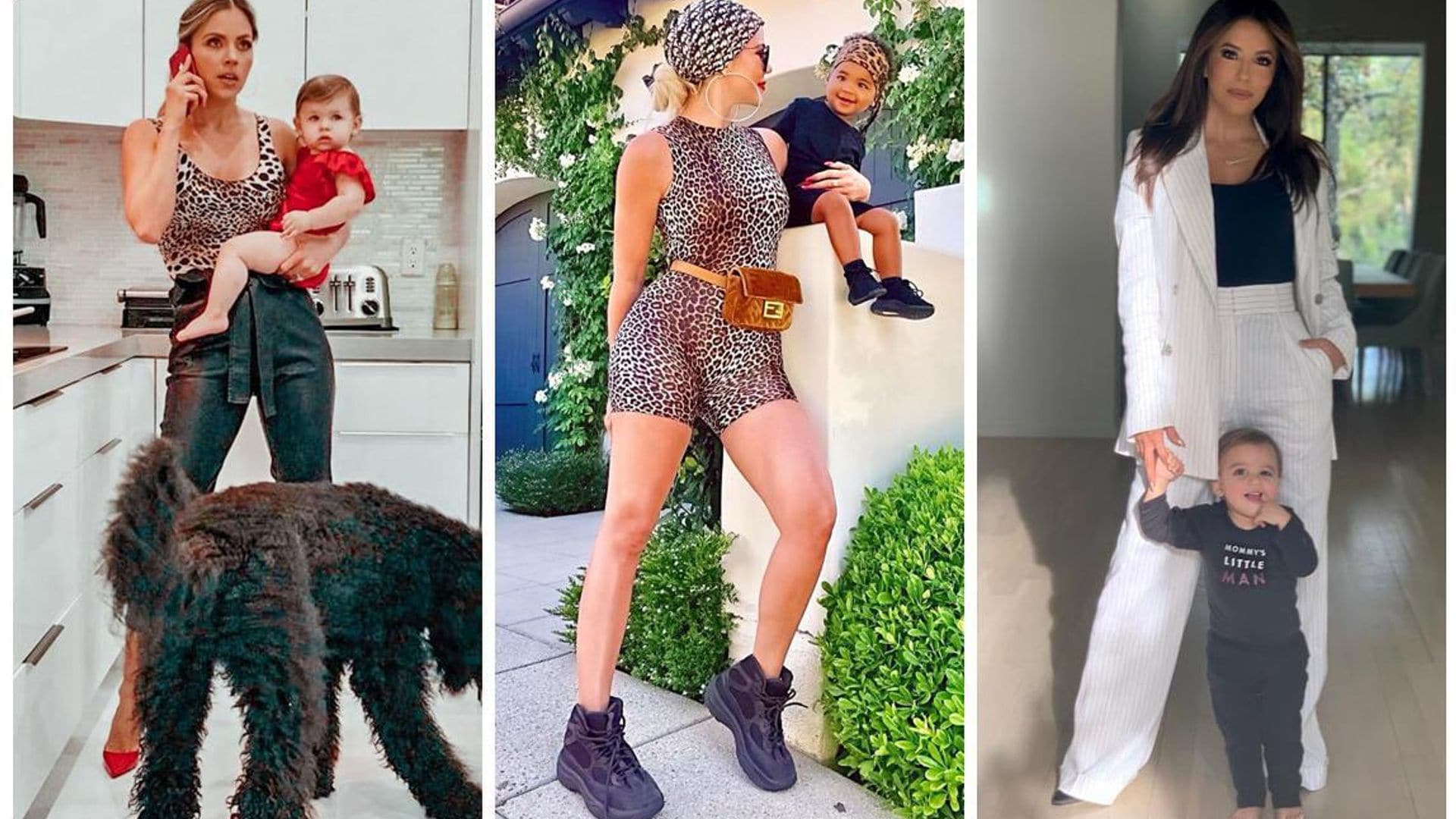 Eva Longoria, Thalia and more stylish celeb moms you can steal fashion tips from