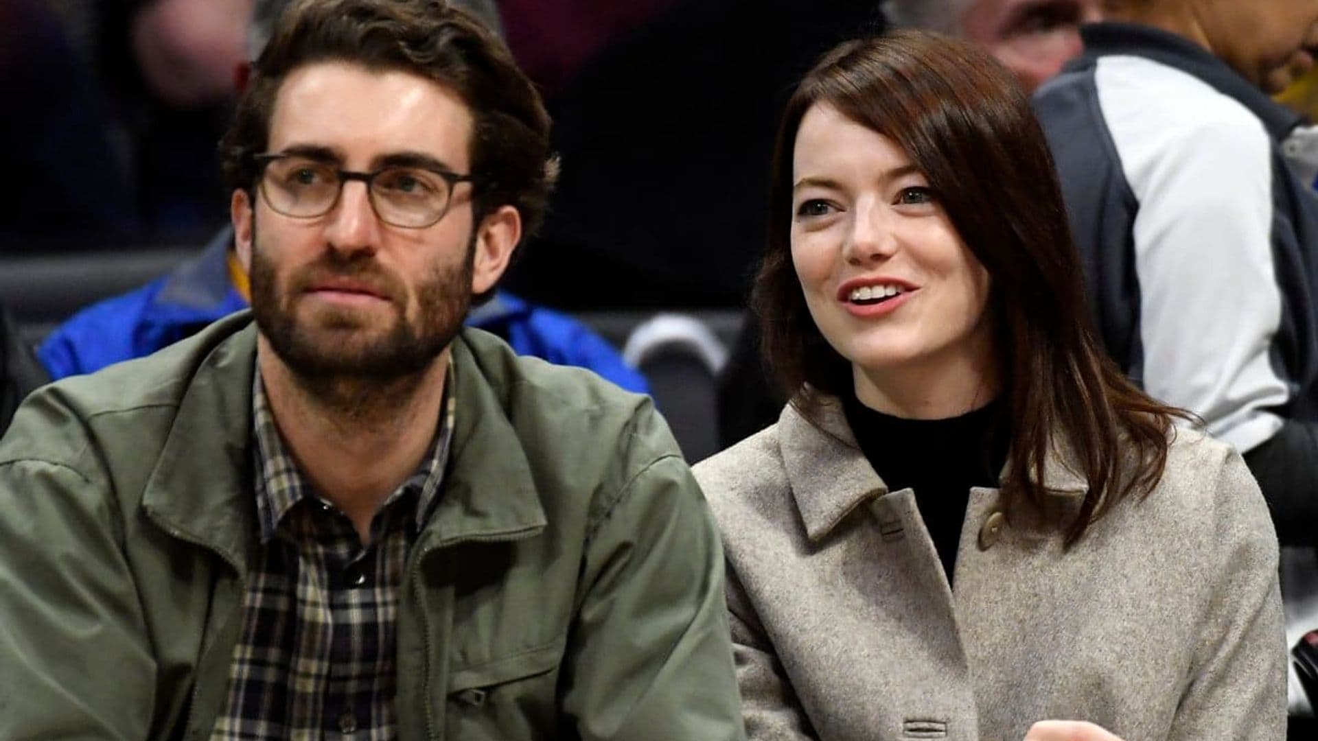 Emma Stone and husband Dave McCary make a rare public appearance