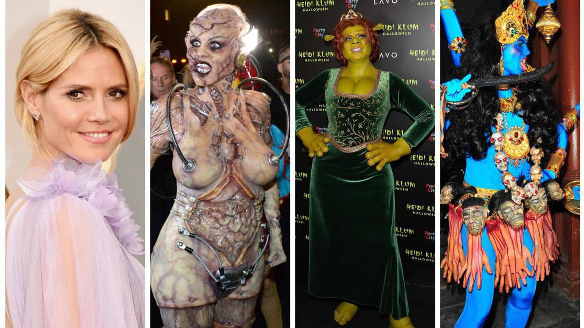 Heidi Klum’s Halloween costumes over the years
