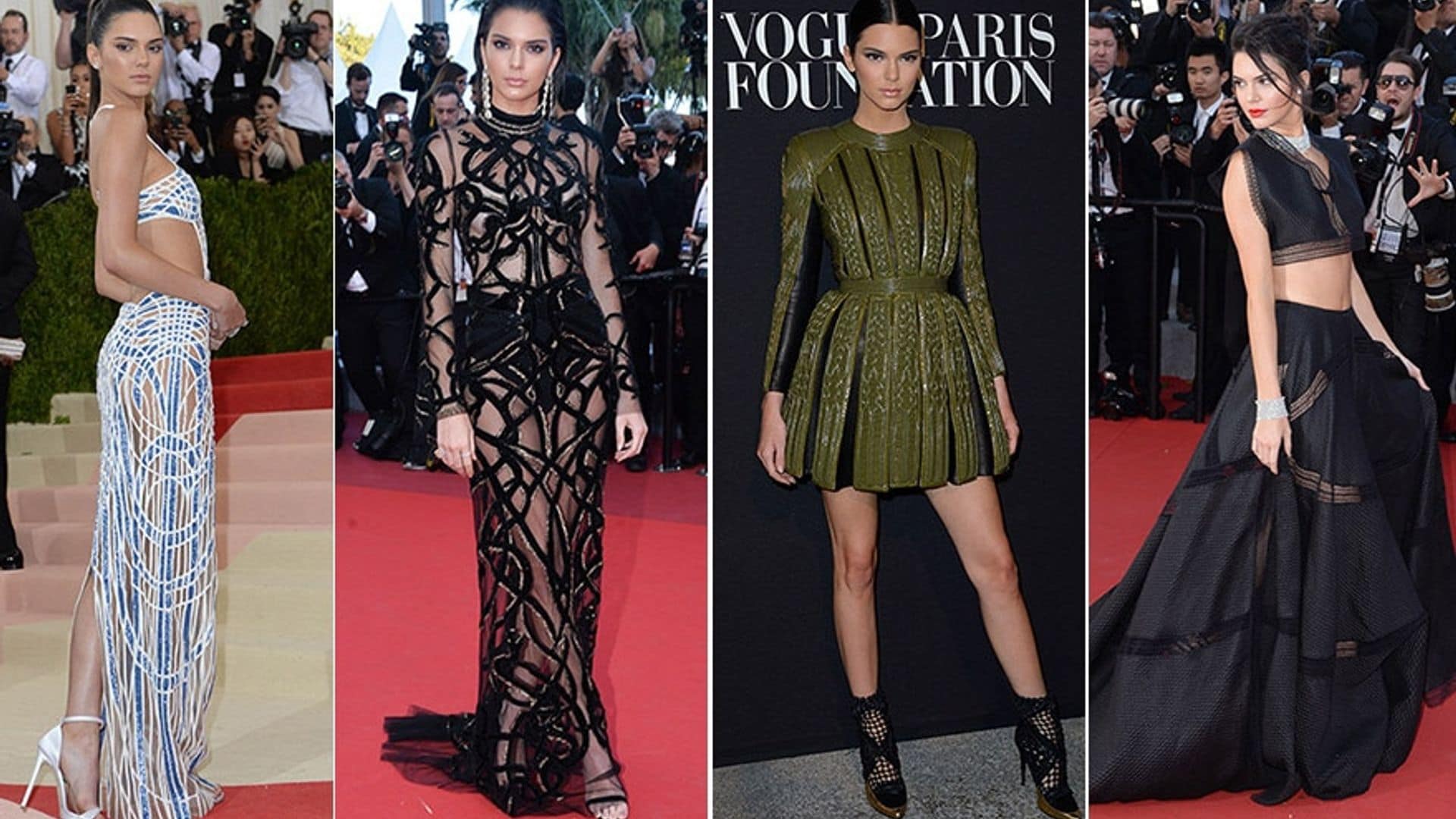 Kendall Jenner's red carpet style rules