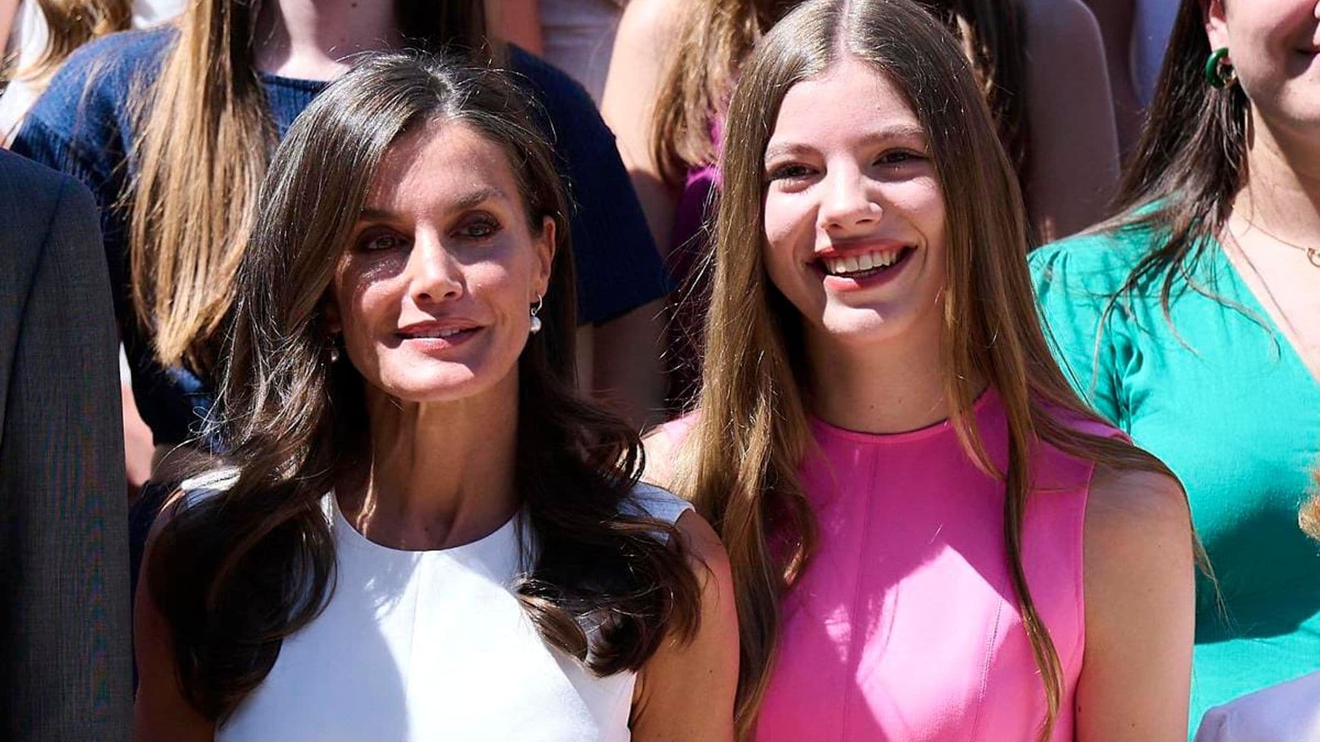 Queen Letizia’s daughter Sofia embraces Barbiecore trend