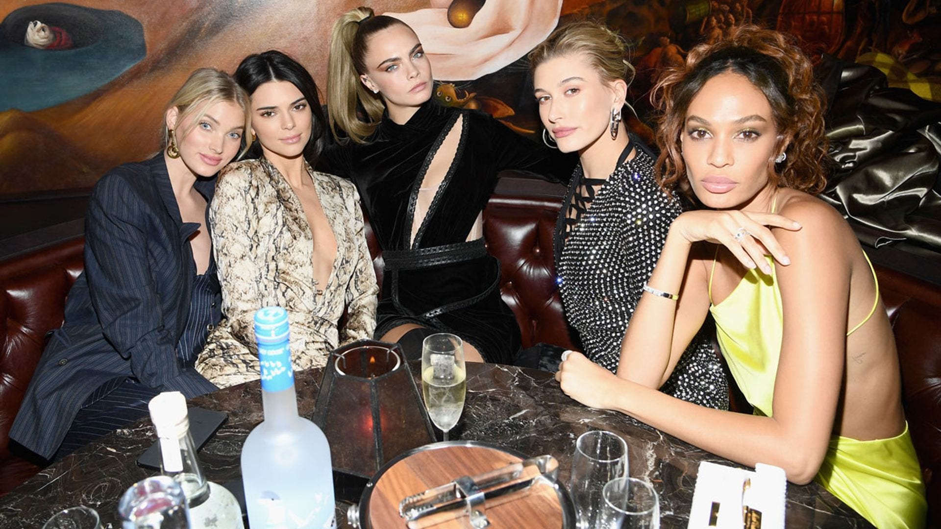 Kendall Jenner, Hailey Bieber and more supermodels define #squadgoals at hotel opening