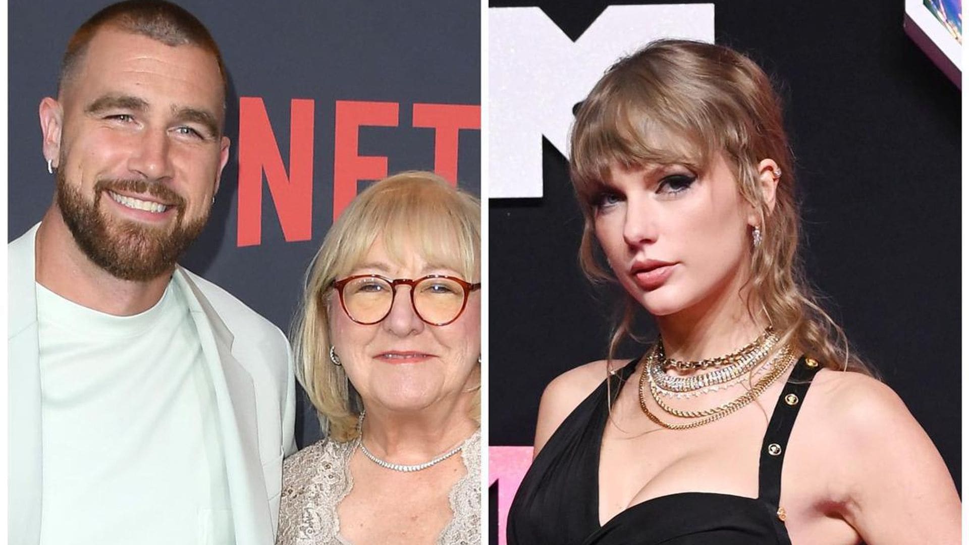 Travis Kelce’s mom discusses meeting Taylor Swift at her son’s football match