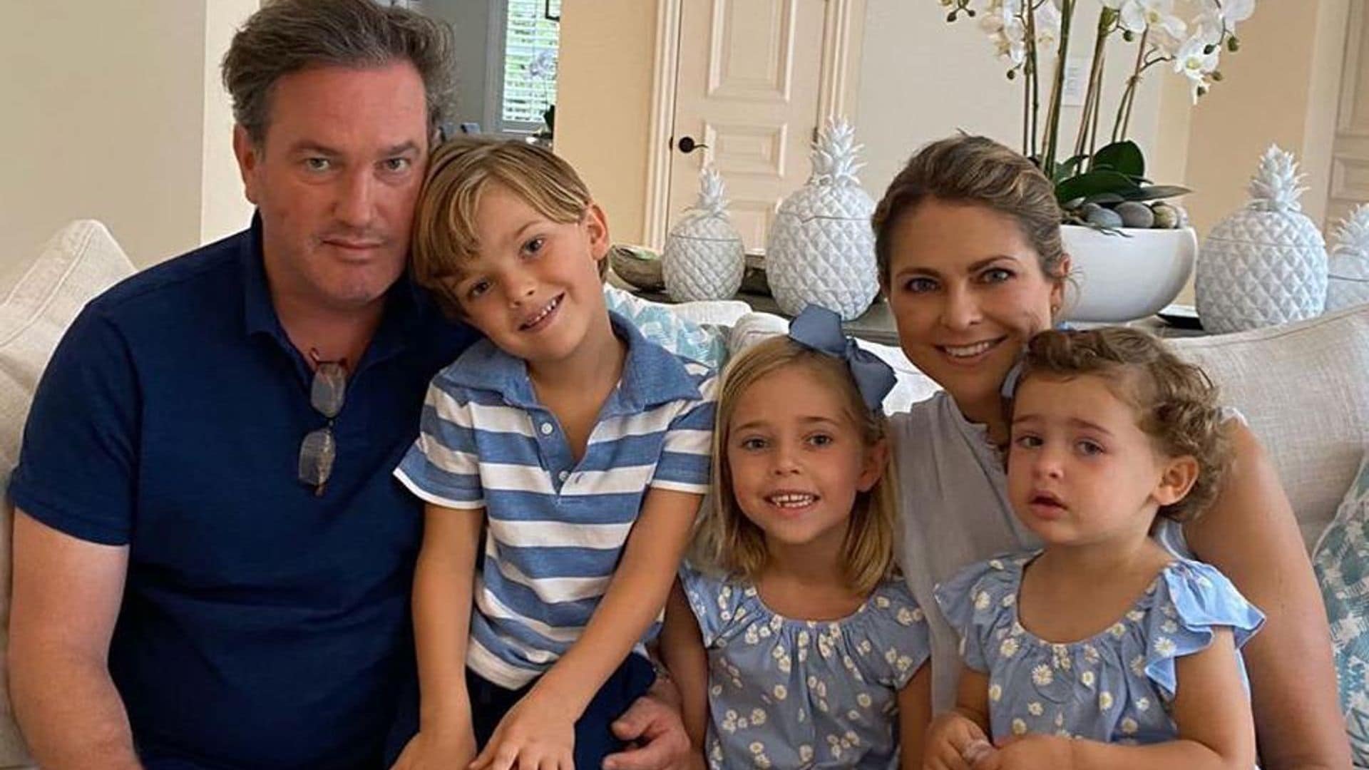 Princess Madeleine’s kids enjoy beach day in adorable new photo