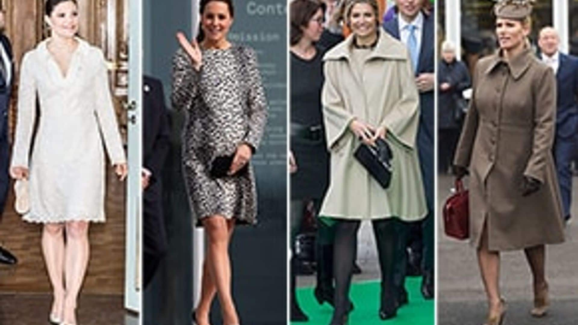 The week's best royal style: Crown Princess Victoria, Kate Middleton and more