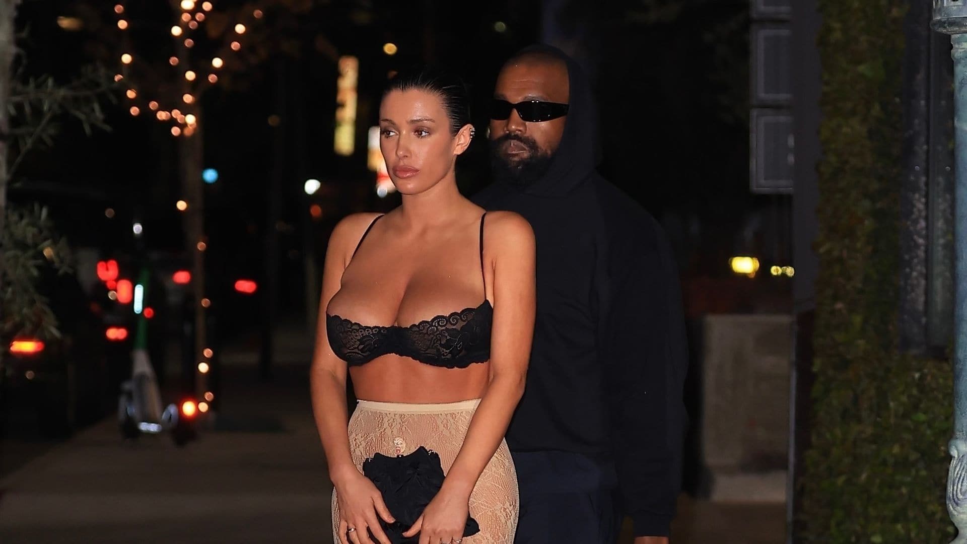 Bianca Censori's sister adopts her racy style for Kanye West's listening party