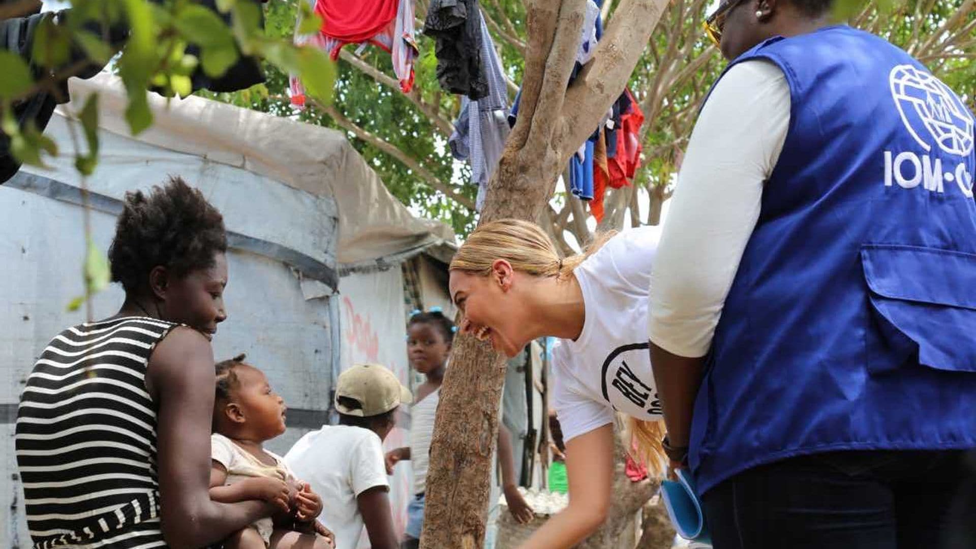 Beyoncé shares touching pictures from humanitarian trip to Haiti