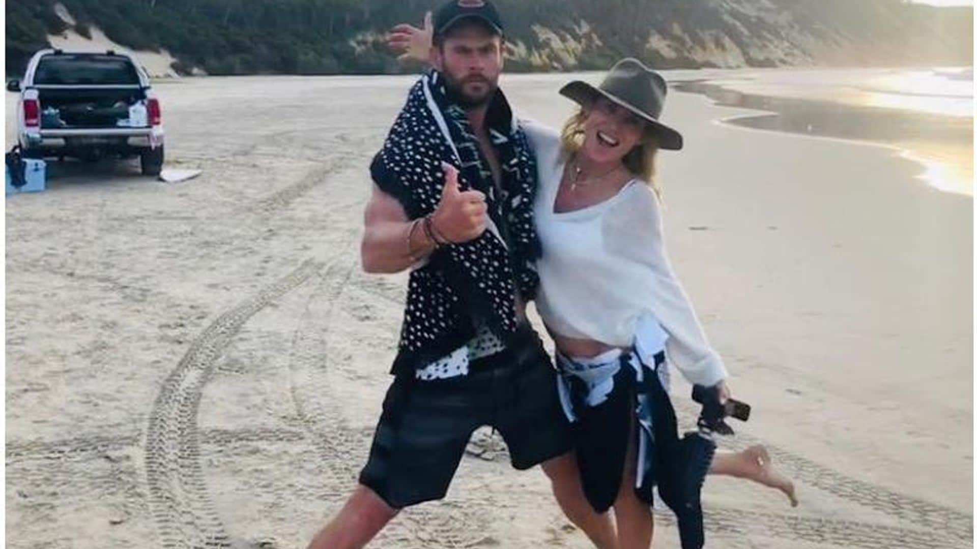 You can now train with Elsa Pataky and Chris Hemsworth for free!