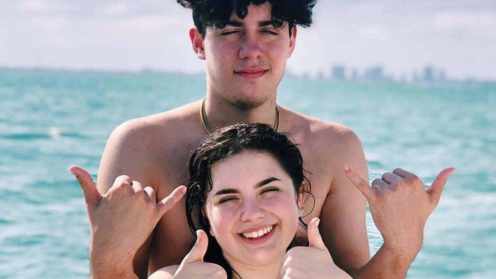 Marc Anthony’s son Cristian reveals girlfriend’s nickname as they mark 1 year together