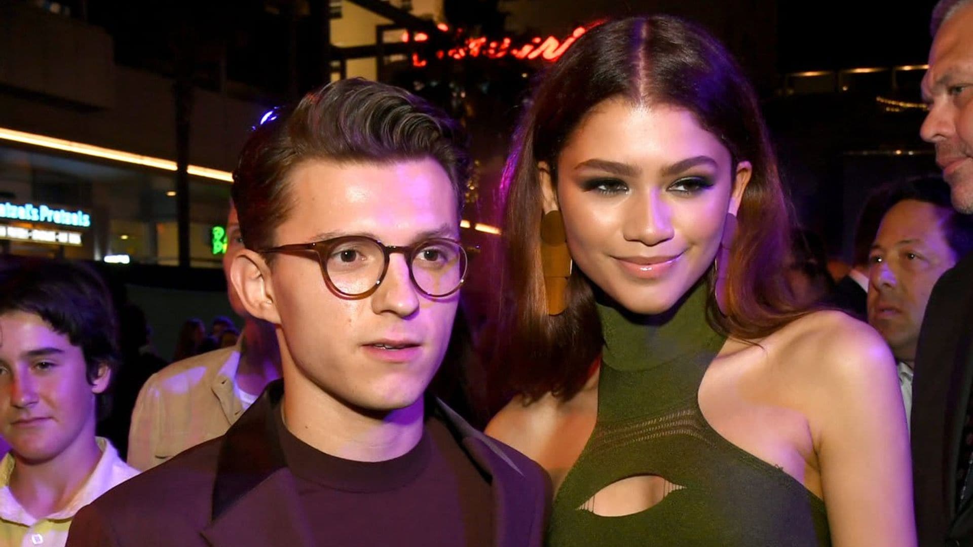 Zendaya responded with a flirty comment to Tom Holland’s birthday post