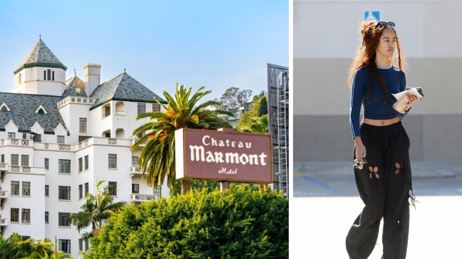 Malia Obama, Bianca Censori, and more celebs recently spotted at the iconic Chateau Marmont