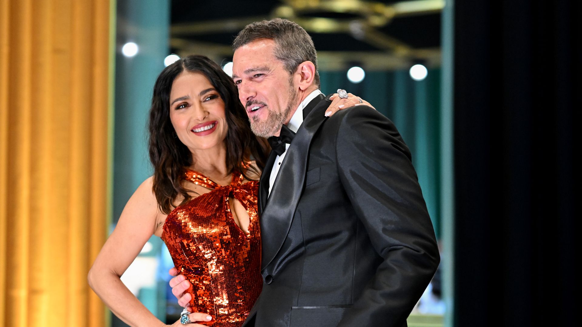 Salma Hayek's sweet birthday tribute to Antonio Banderas: 'Mi querido amigo'