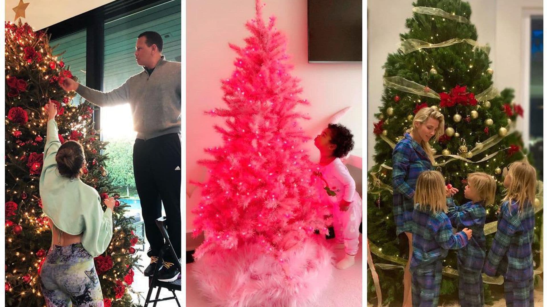 Jennifer Lopez, Dayanara Torres and more celebrities reveal their Christmas trees!