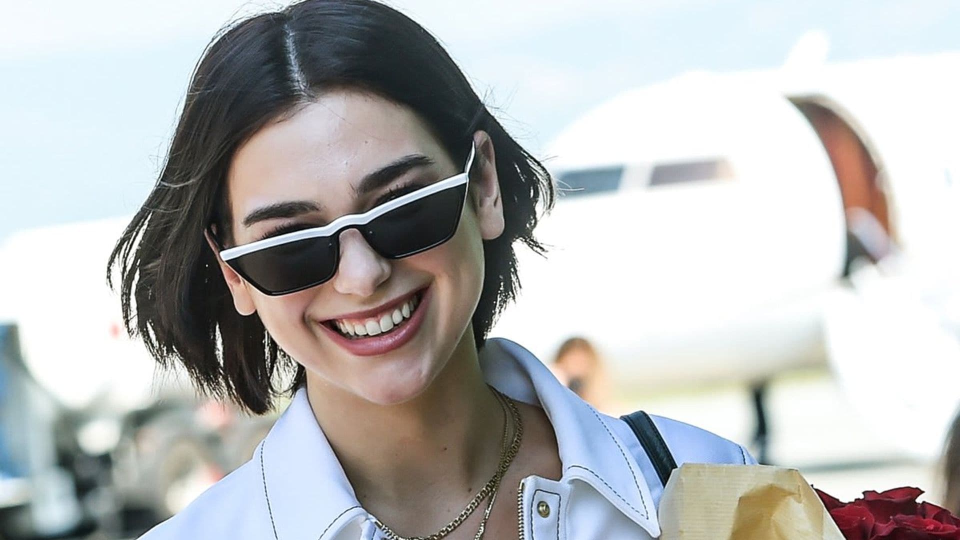 Discover Dua Lipa’s easy travel beauty hacks