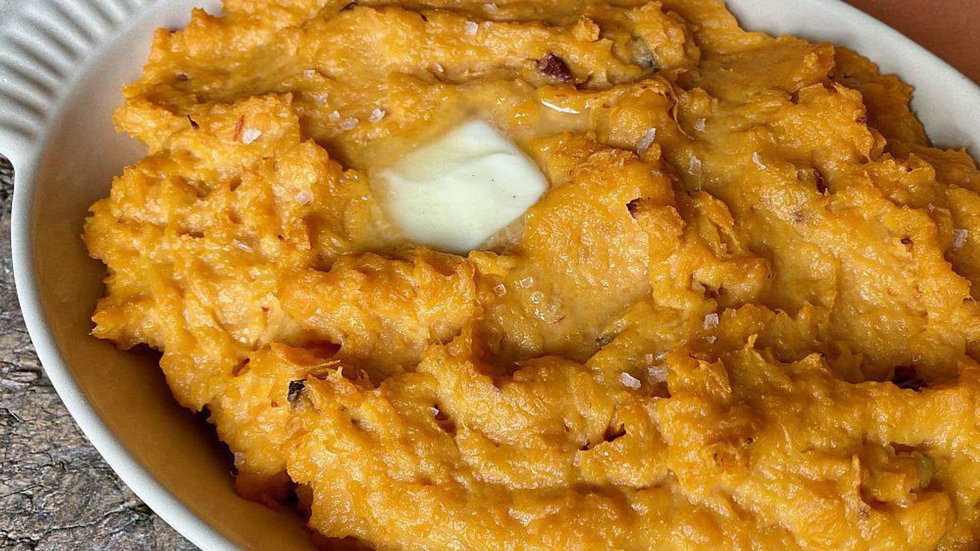 The most Latinx smashed sweet potatoes ever