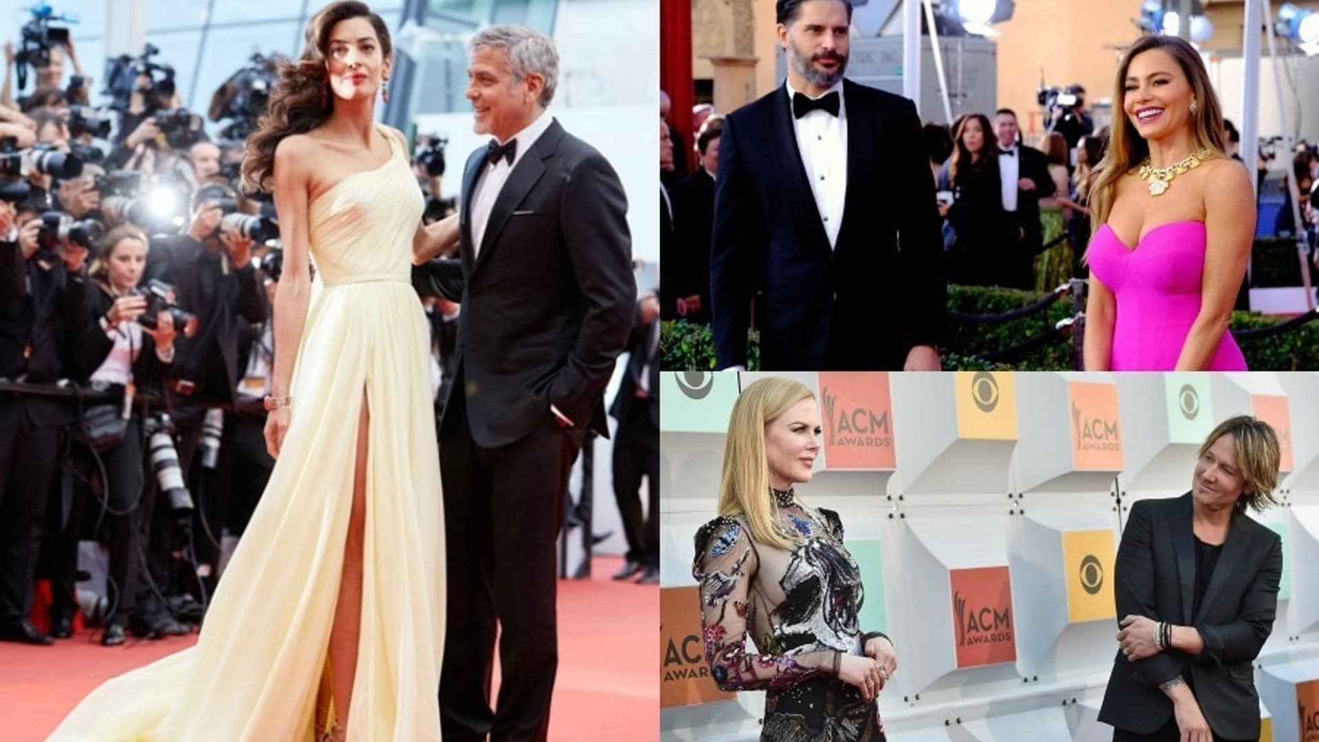 Celebrity men who let their leading ladies steal the red carpet spotlight