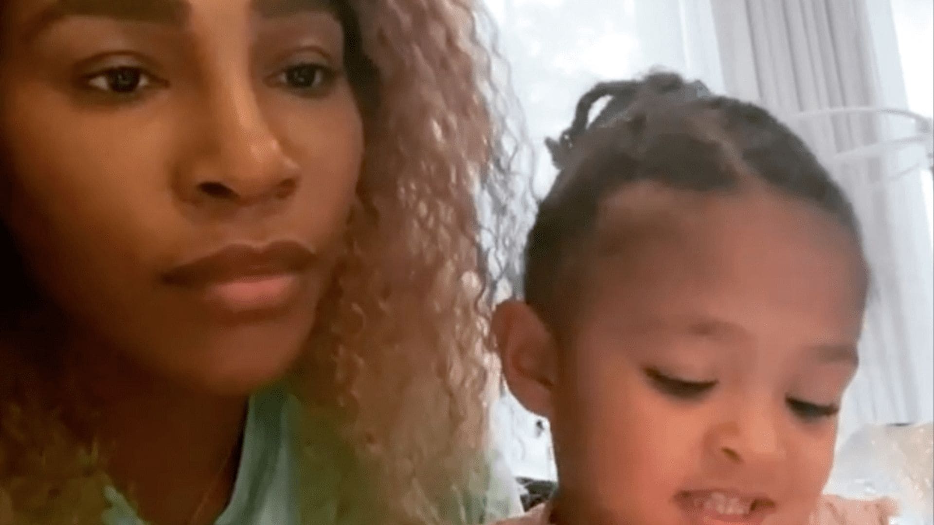 Serena Williams’ daughter Olympia attends video business meetings: ‘My baby CEO’