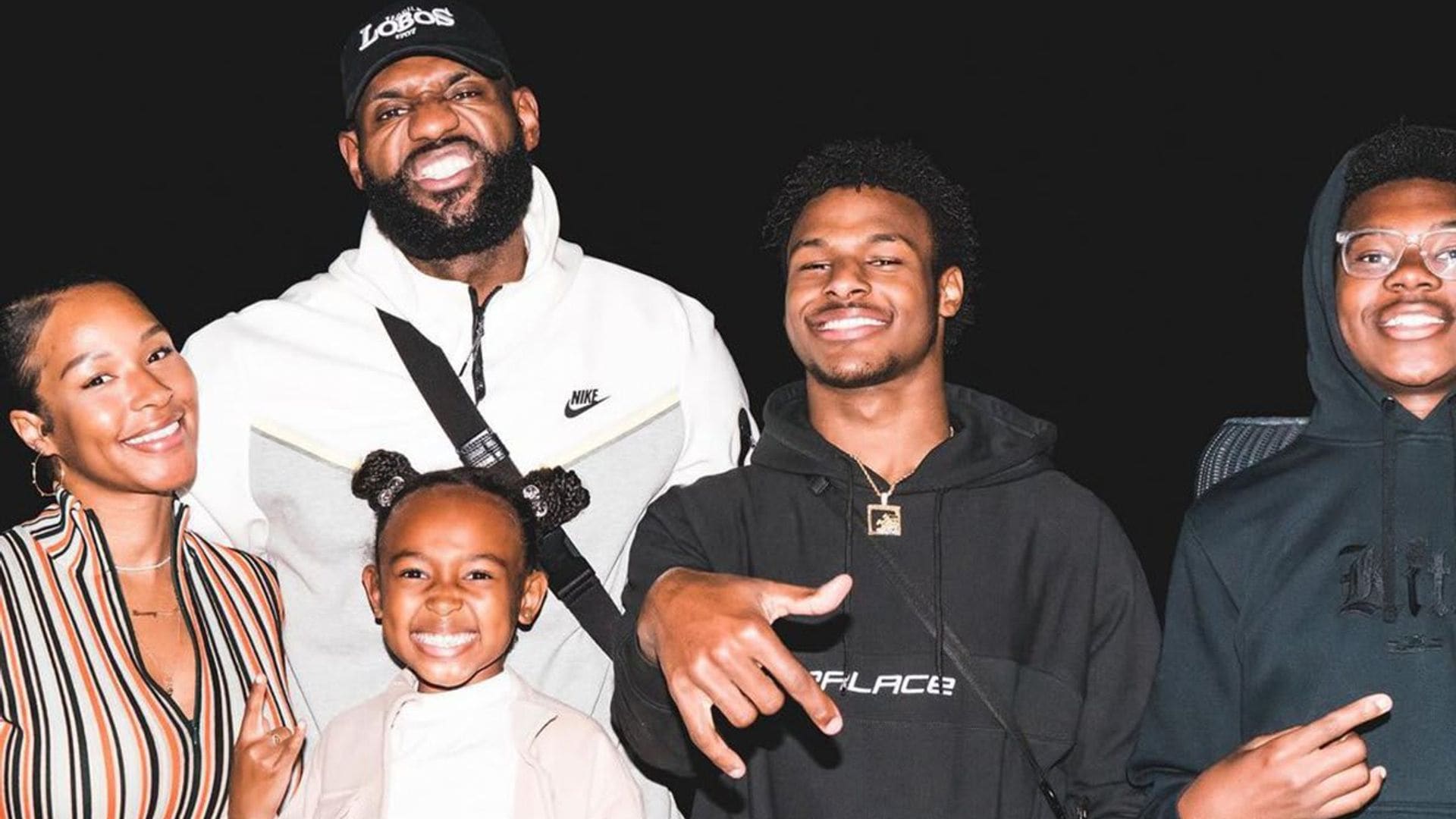 LeBron James and wife Savannah wish their eldest son Bronny a Happy Birthday