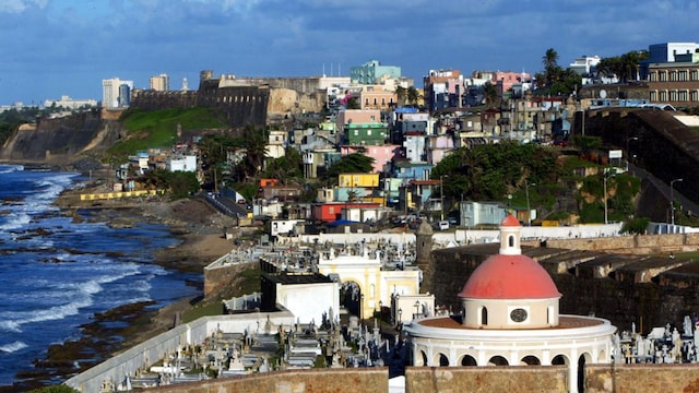 Old San Juan the original capital city of San Juan, Puerto Rico.