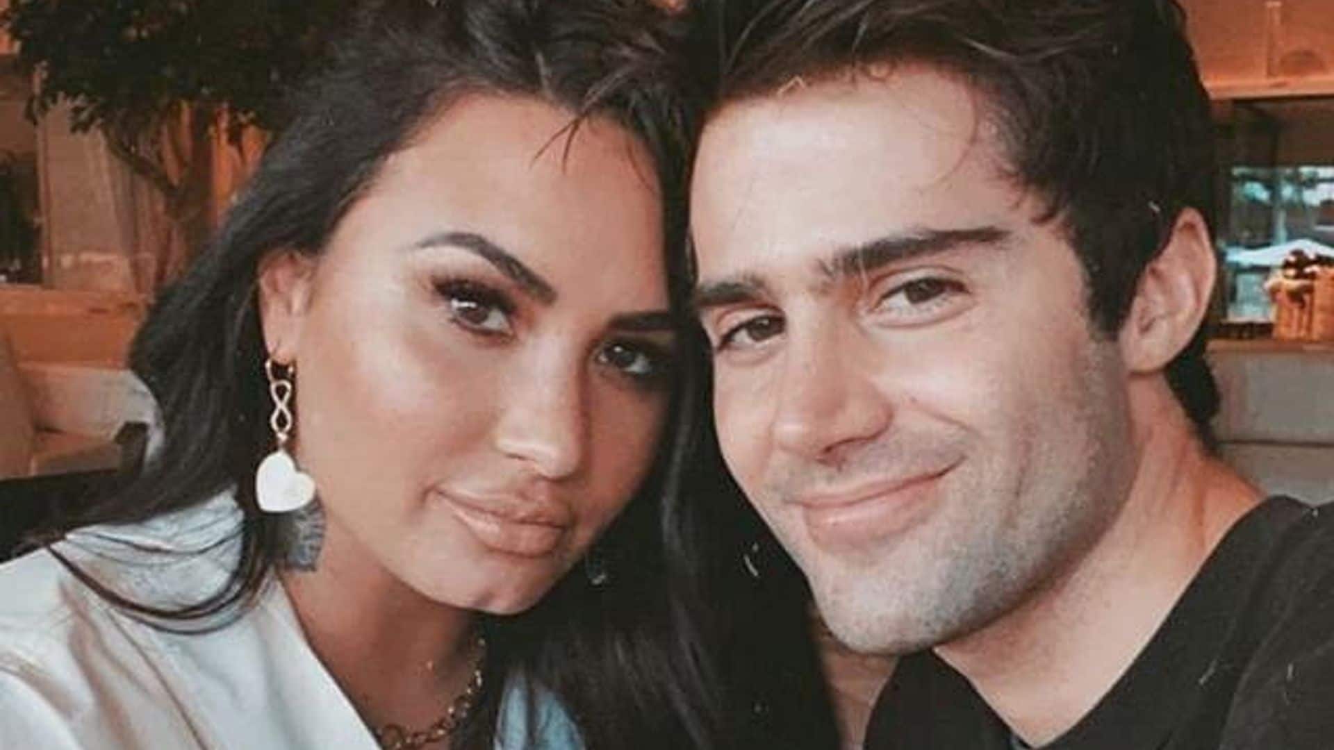 Max Ehrich addressed his split from Demi Lovato